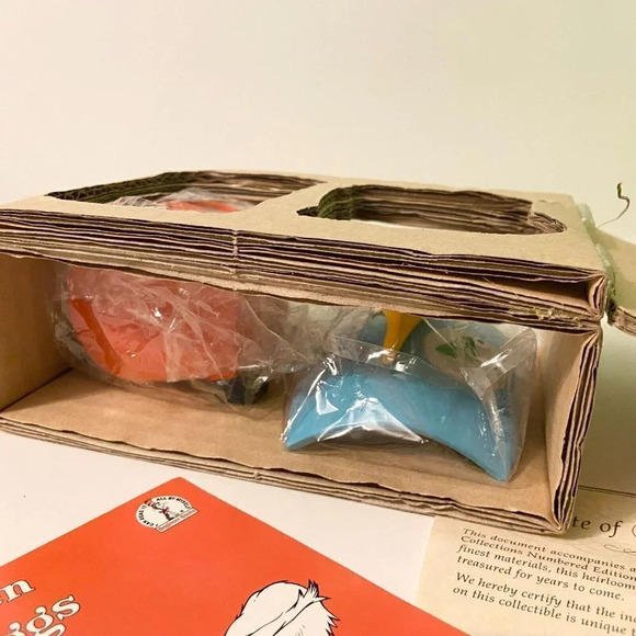 2000 Hallmark Dr Seuss Collection On a Train  Figurine Open Box - Picture 7 of 13